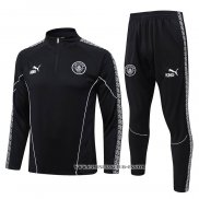 Chandal de Sudadera del Manchester City Nino 25-26 Negro