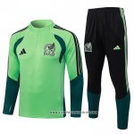Chandal de Sudadera del Mexico Nino 26-27 Verde