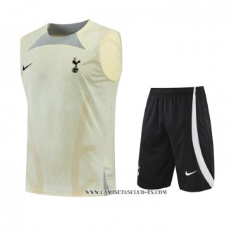 Chandal del Tottenham Hotspur 22-23 Sin Mangas Amarillo