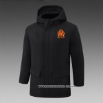 Chaqueta Invierno del Olympique Marsella 24-25 Negro
