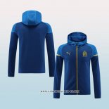 Chaqueta con Capucha del Olympique Marsella 23-24 Azul