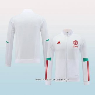 Chaqueta del Manchester United 23-24 Blanco