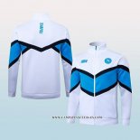 Chaqueta del Napoli 25-26 Azul Blanco