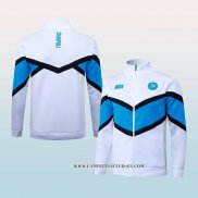 Chaqueta del Napoli 25-26 Azul Blanco