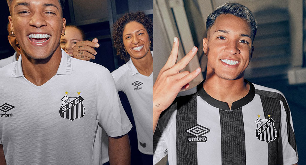 Camisas Umbro de Santos FC 2022