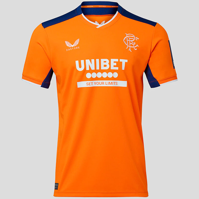 Tercera Camiseta Castore de Rangers FC 2022-23